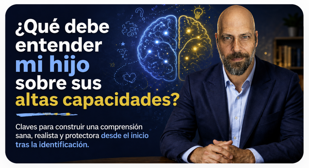 ¿Qué debe entender mi hijo sobre sus altas capacidades?