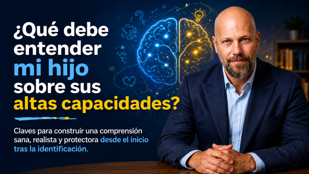 Conviene decirle a mi hijo que tiene altas capacidades?
